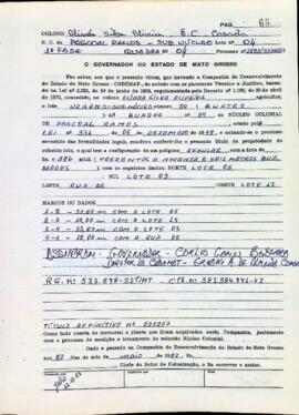 NÚMERO DO TÍTULO: 004207