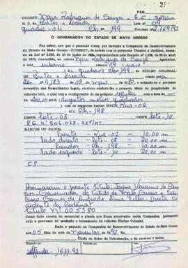 NÚMERO DO TÍTULO: 005380