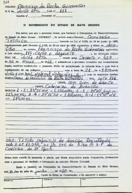 NÚMERO DO TÍTULO: SEM DADOS