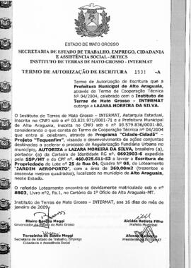 NÚMERO DO TERMO: 1531-A