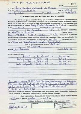 NÚMERO DO TÍTULO: 007512