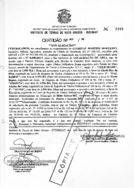 NÚMERO DA CERTIDÃO: 005.98