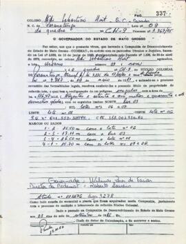 NÚMERO DO TÍTULO: 3278