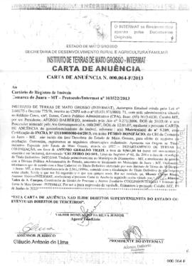 NÚMERO DA CERTIDÃO: 000064-F.2013