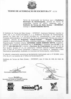 NÚMERO DO TERMO: 6228