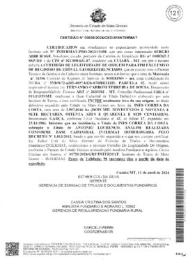 NÚMERO DA CERTIDÃO: 00638.2024