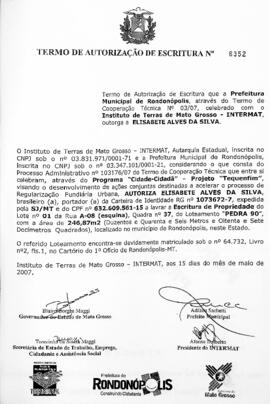 NÚMERO DO TERMO: 6352
