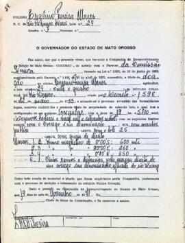 NÚMERO DO TÍTULO: SEM DADOS