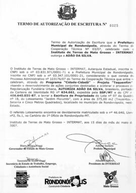 NÚMERO DO TERMO: 6025