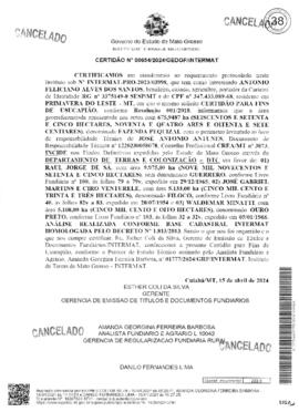 NÚMERO DA CERTIDÃO: 00654.2024