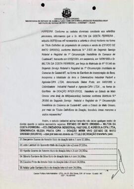 NÚMERO DO TÍTULO: SEM DADOS