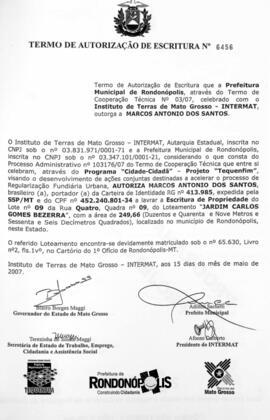 NÚMERO DO TERMO: 6456