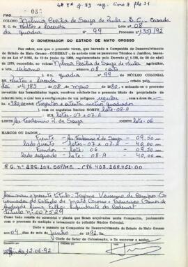 NÚMERO DO TÍTULO: 007529