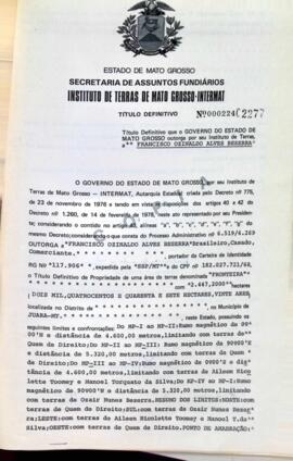 NÚMERO DO TÍTULO: 000224