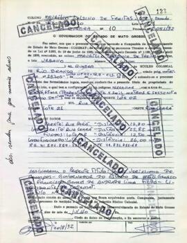 NÚMERO DO TÍTULO: 00986