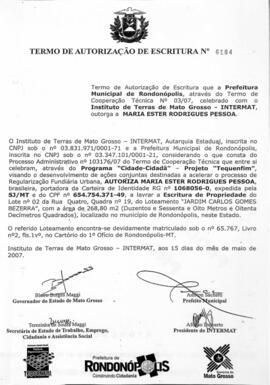 NÚMERO DO TERMO: 6184