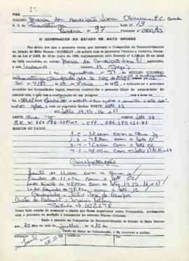 NÚMERO DO TÍTULO: 002278