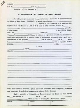 NÚMERO DO TÍTULO: SEM DADOS