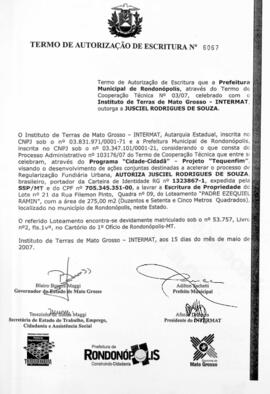 NÚMERO DO TERMO: 6067