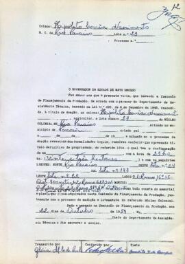 NÚMERO DO TÍTULO: SEM DADOS