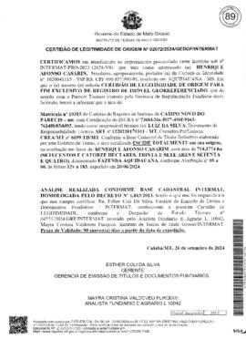 NÚMERO DA CERTIDÃO: 02072.2024