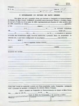 NÚMERO DO TÍTULO: SEM DADOS