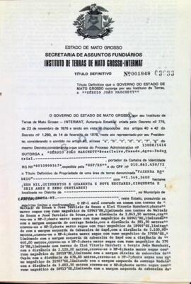 NÚMERO DO TÍTULO: 001848