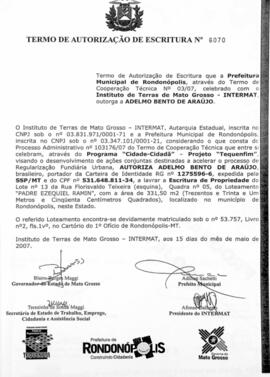 NÚMERO DO TERMO: 6070