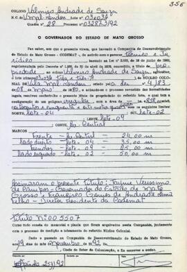 NÚMERO DO TÍTULO: 005507