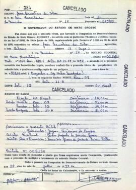 NÚMERO DO TÍTULO: 006190