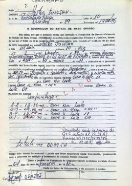 NÚMERO DO TÍTULO: 003952