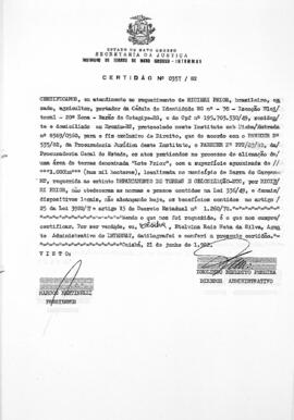 NÚMERO DA CERTIDÃO: 0357.82
