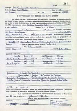 NÚMERO DO TÍTULO: 006176