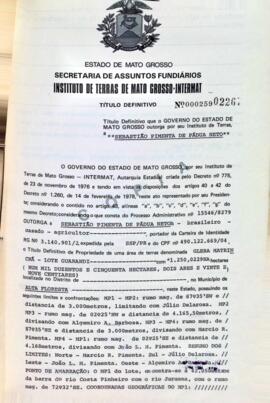 NÚMERO DO TÍTULO: 000259