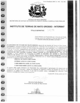 NÚMERO DO TÍTULO: 14176