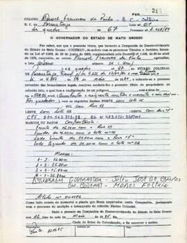 NÚMERO DO TÍTULO: 002186