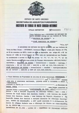 NÚMERO DO TÍTULO: 000004