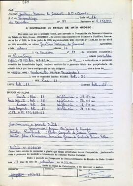 NÚMERO DO TÍTULO: 008010