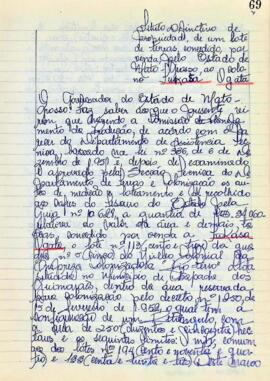 NÚMERO DO TÍTULO: SEM DADOS