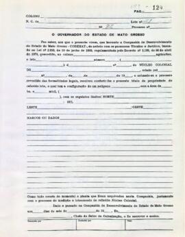 NÚMERO DO TÍTULO: SEM DADOS