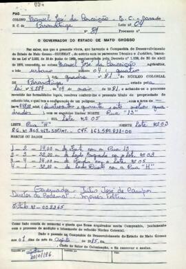 NÚMERO DO TÍTULO: 002365