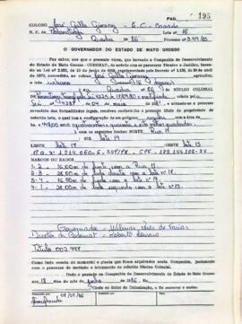 NÚMERO DO TÍTULO: 002997