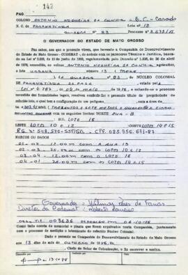 NÚMERO DO TÍTULO: 003636