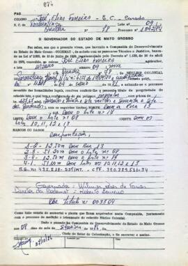 NÚMERO DO TÍTULO: 003304