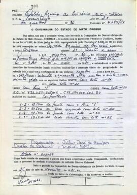 NÚMERO DO TÍTULO: 002767