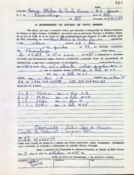 NÚMERO DO TÍTULO: 002549