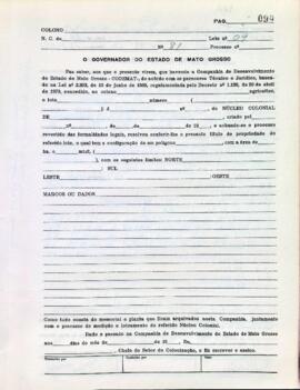 NÚMERO DO TÍTULO: SEM DADOS