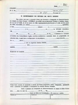 NÚMERO DO TÍTULO: SEM DADOS