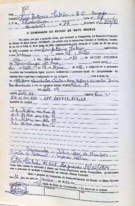 NÚMERO DO TÍTULO: 568