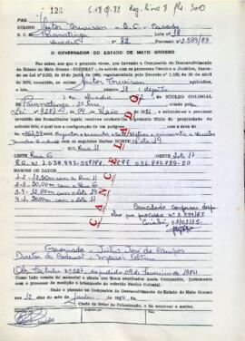 NÚMERO DO TÍTULO: 527